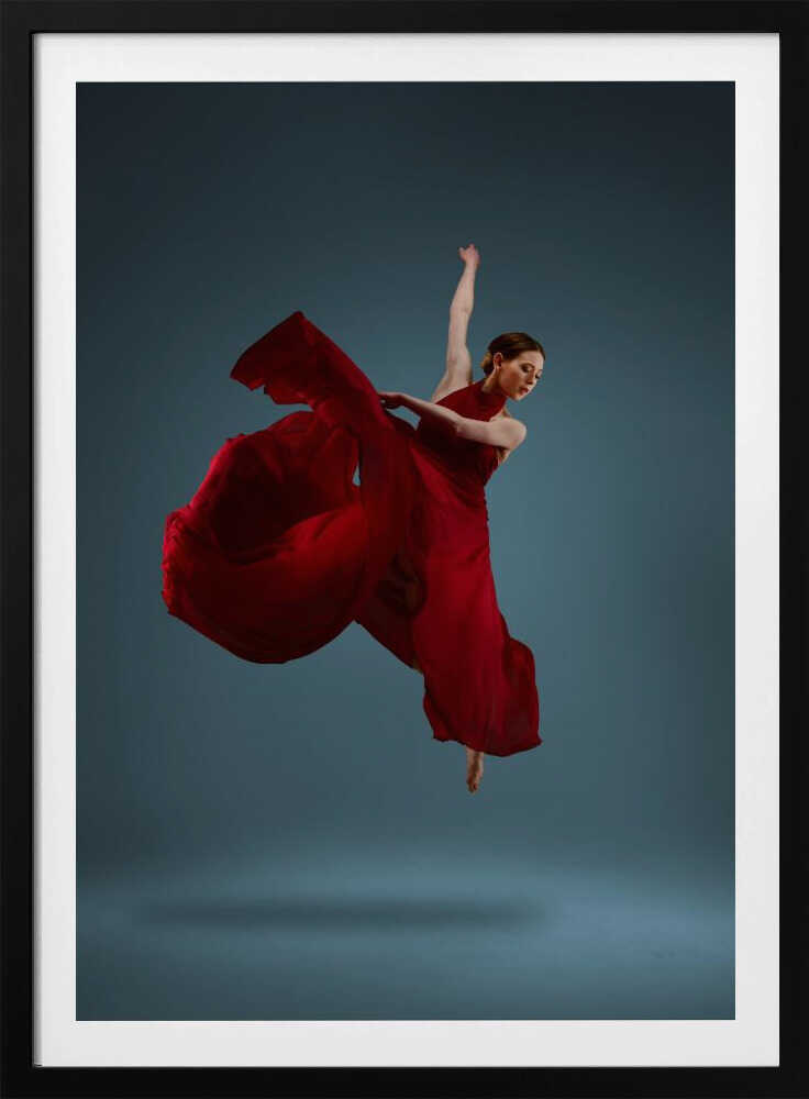 "Grace in Motion" Dance Metal Wall Art