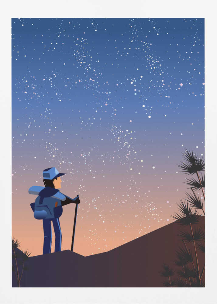 "Under the Stars" Nature-Inspired Wall Art