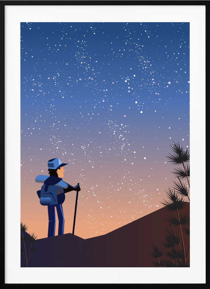 "Under the Stars" Nature-Inspired Wall Art