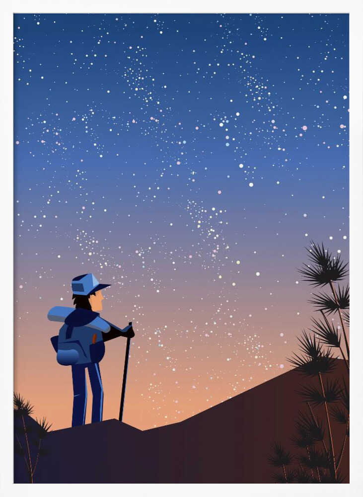 "Under the Stars" Nature-Inspired Wall Art