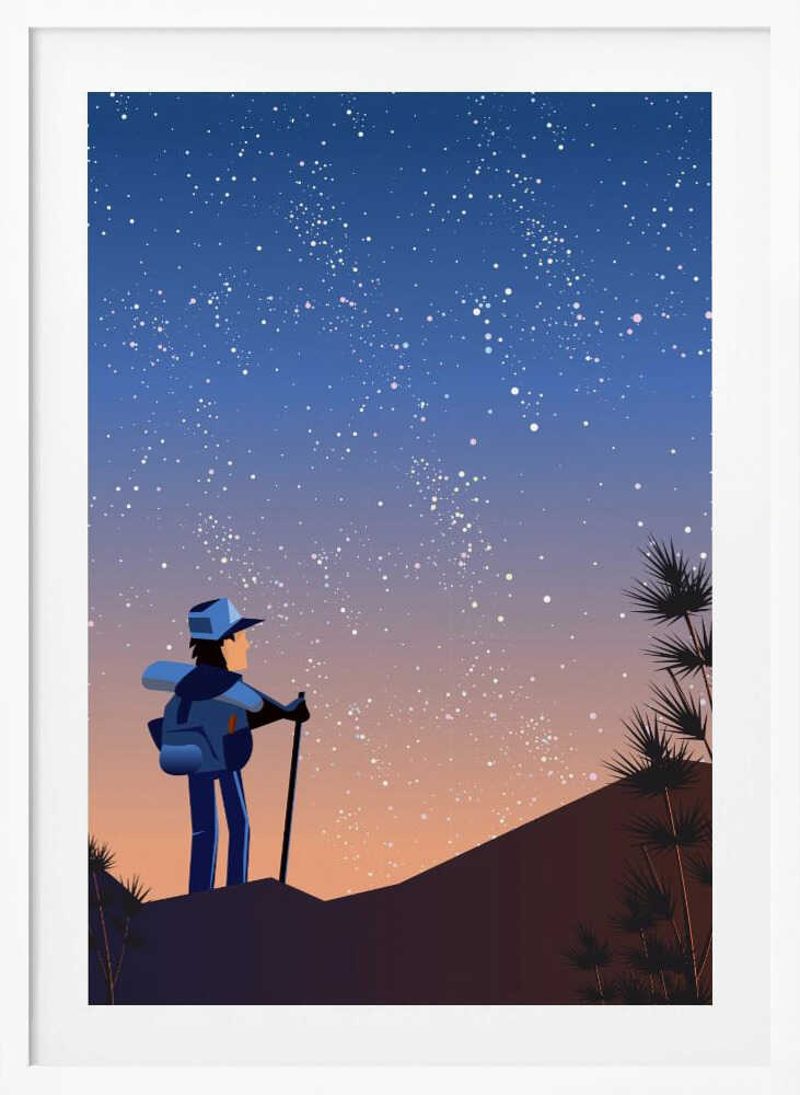 "Under the Stars" Nature-Inspired Wall Art