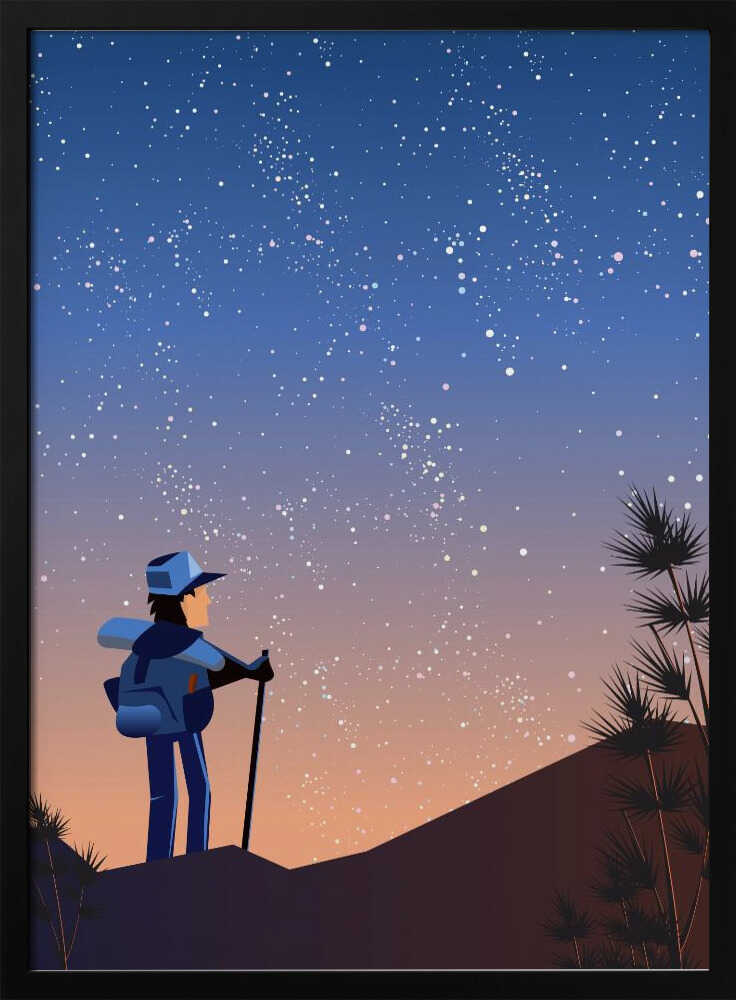 "Under the Stars" Nature-Inspired Wall Art