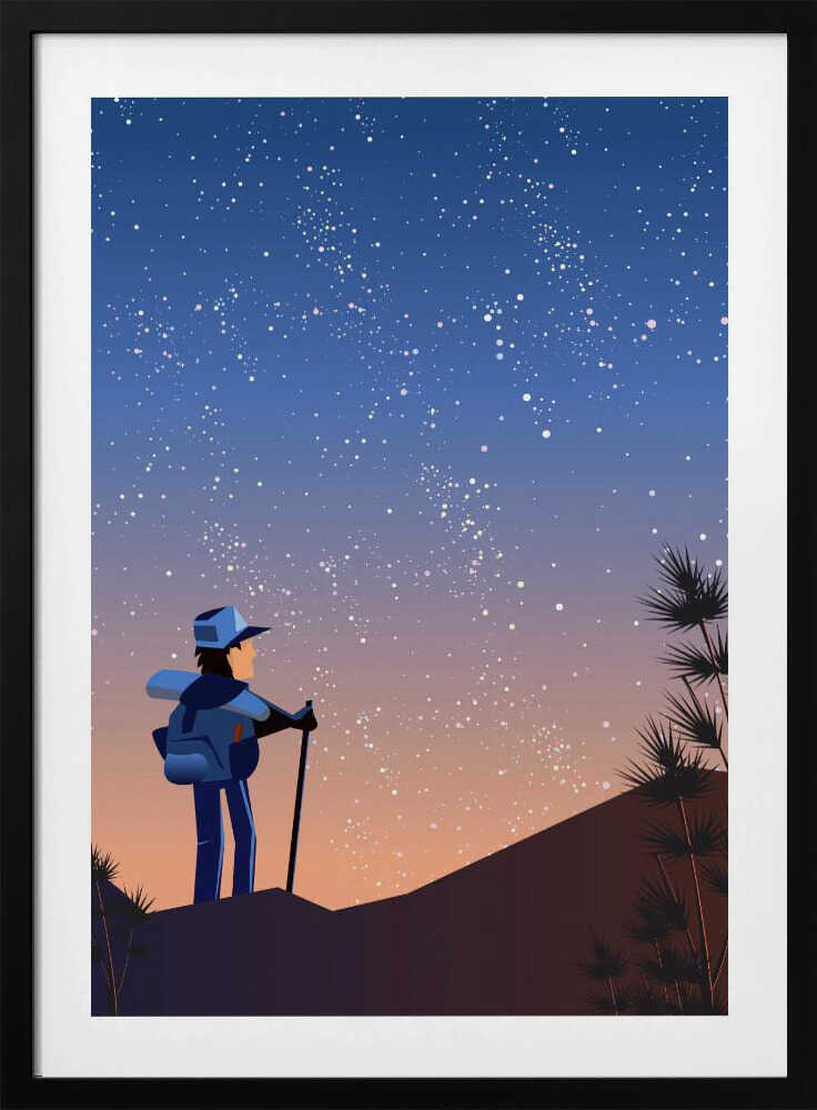 "Under the Stars" Nature-Inspired Wall Art