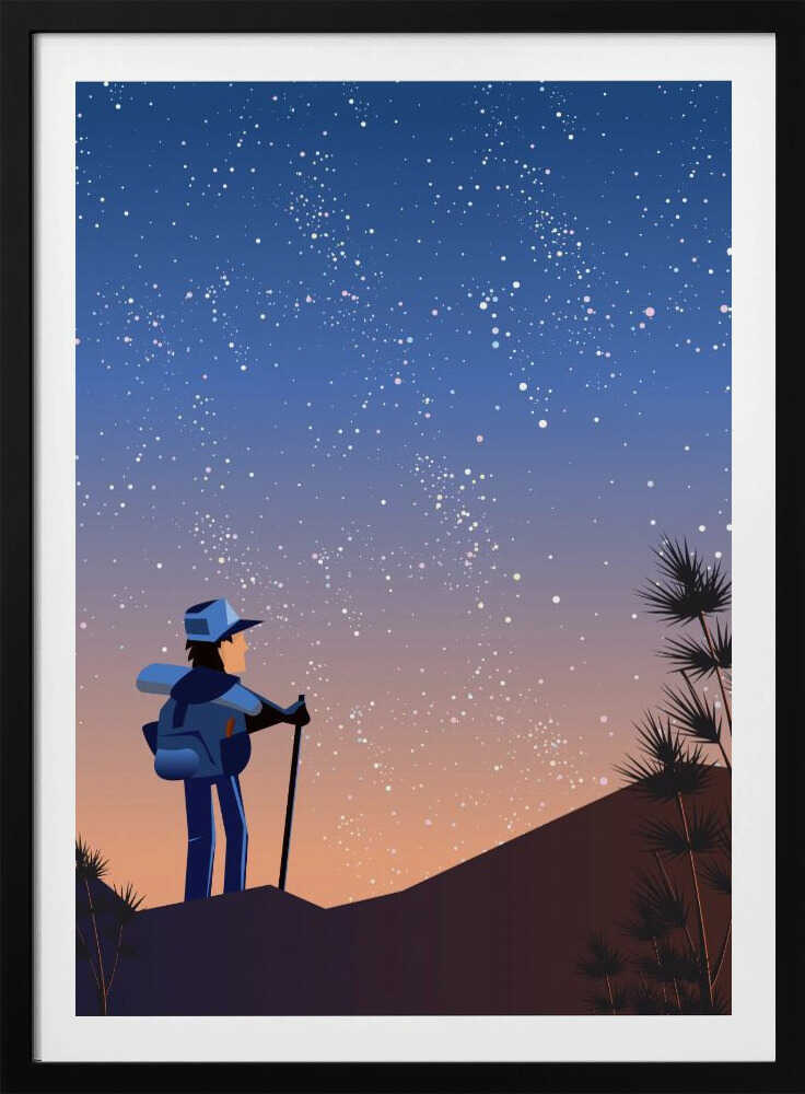 "Under the Stars" Nature-Inspired Wall Art