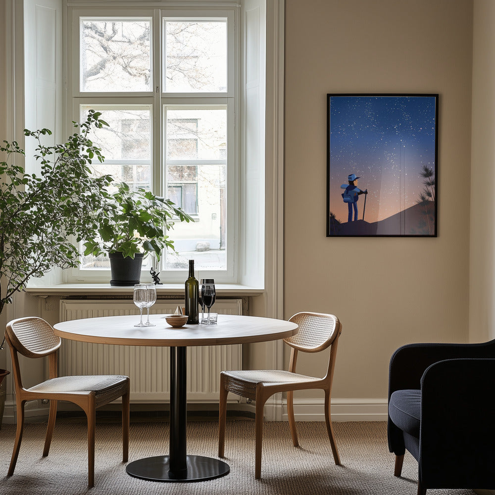 "Under the Stars" Nature-Inspired Wall Art