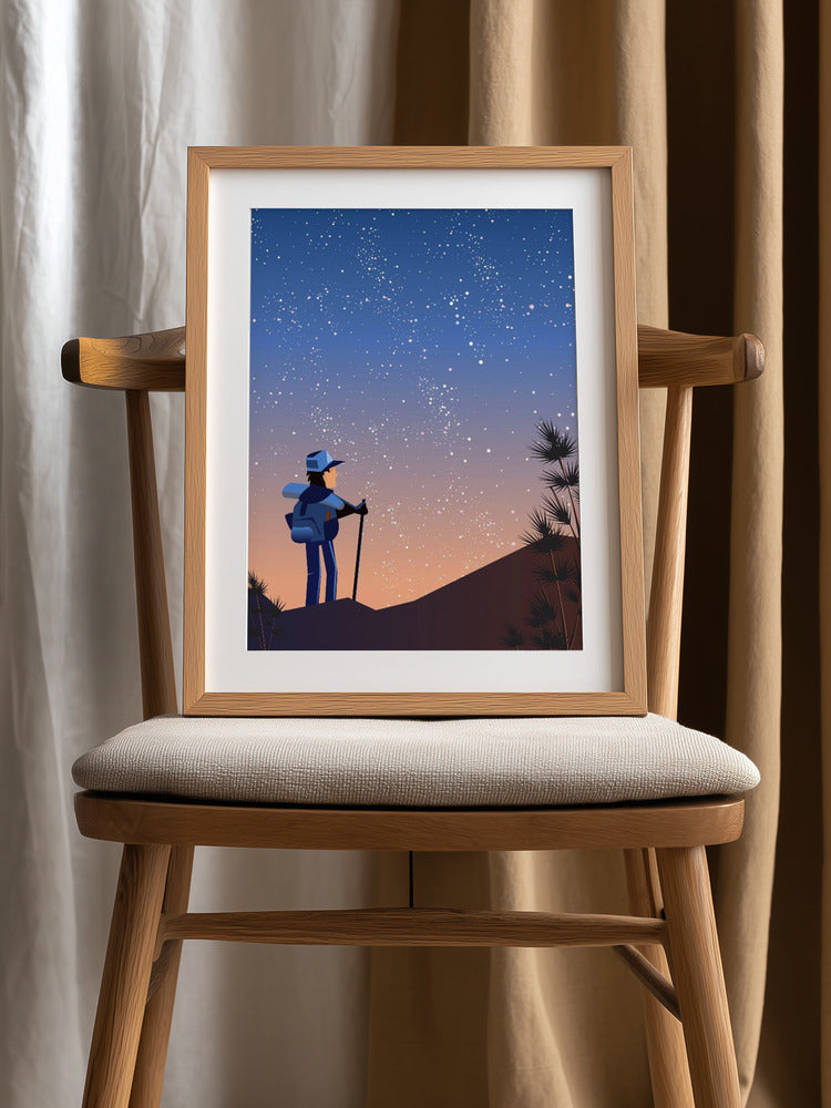 "Under the Stars" Nature-Inspired Wall Art