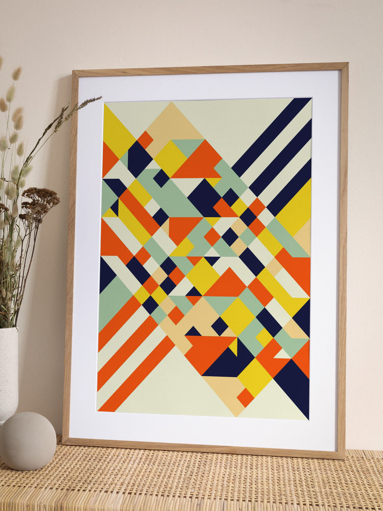 Balance Shapes Minimalist Metal Wall Art