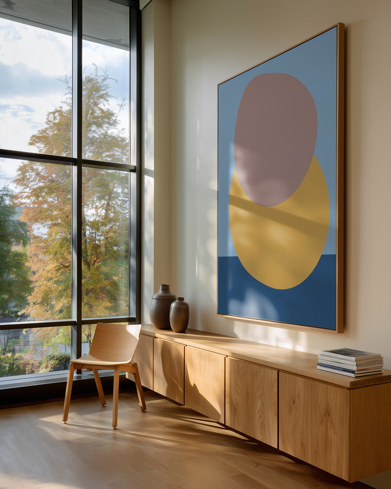 Quiet Balance Minimalist Metal Wall Art