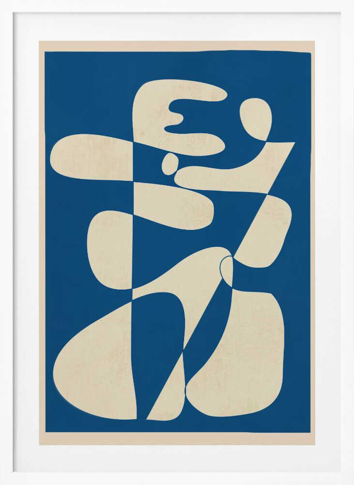"Abstract Forms" Minimalist Metal Wall Art