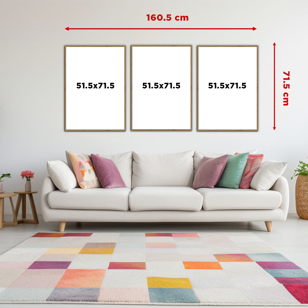 The Trio 70x50
