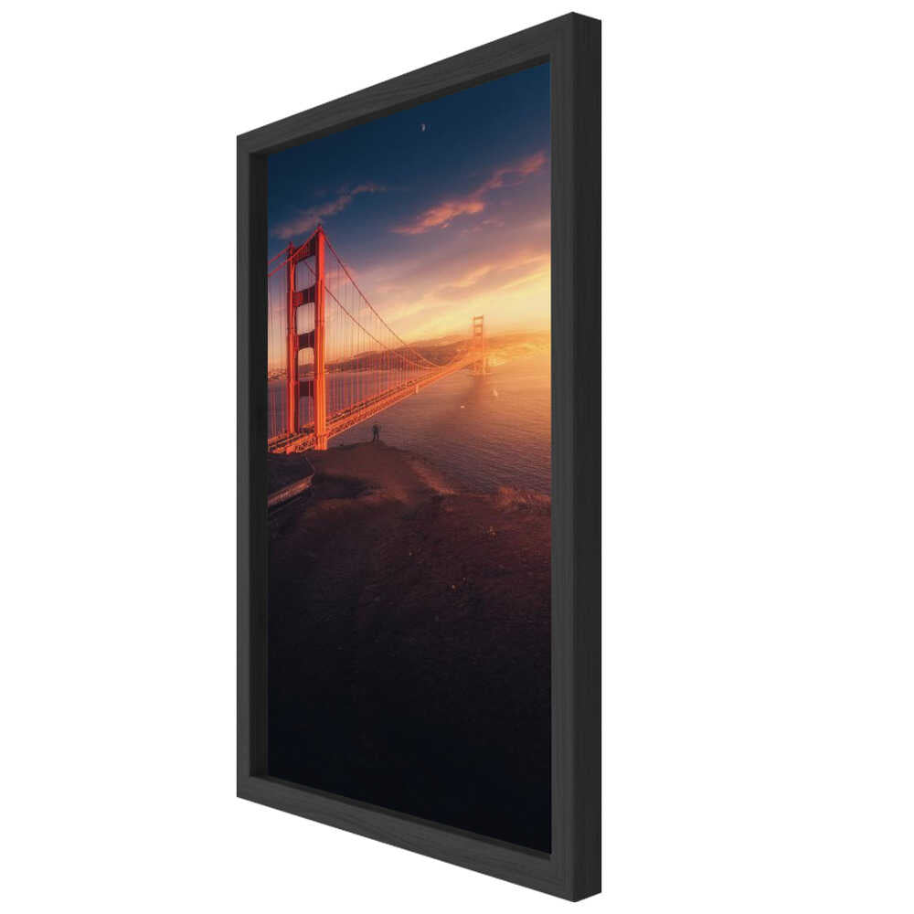 Edge of the Bay – Golden Gate Bridge City Metal Wall Art