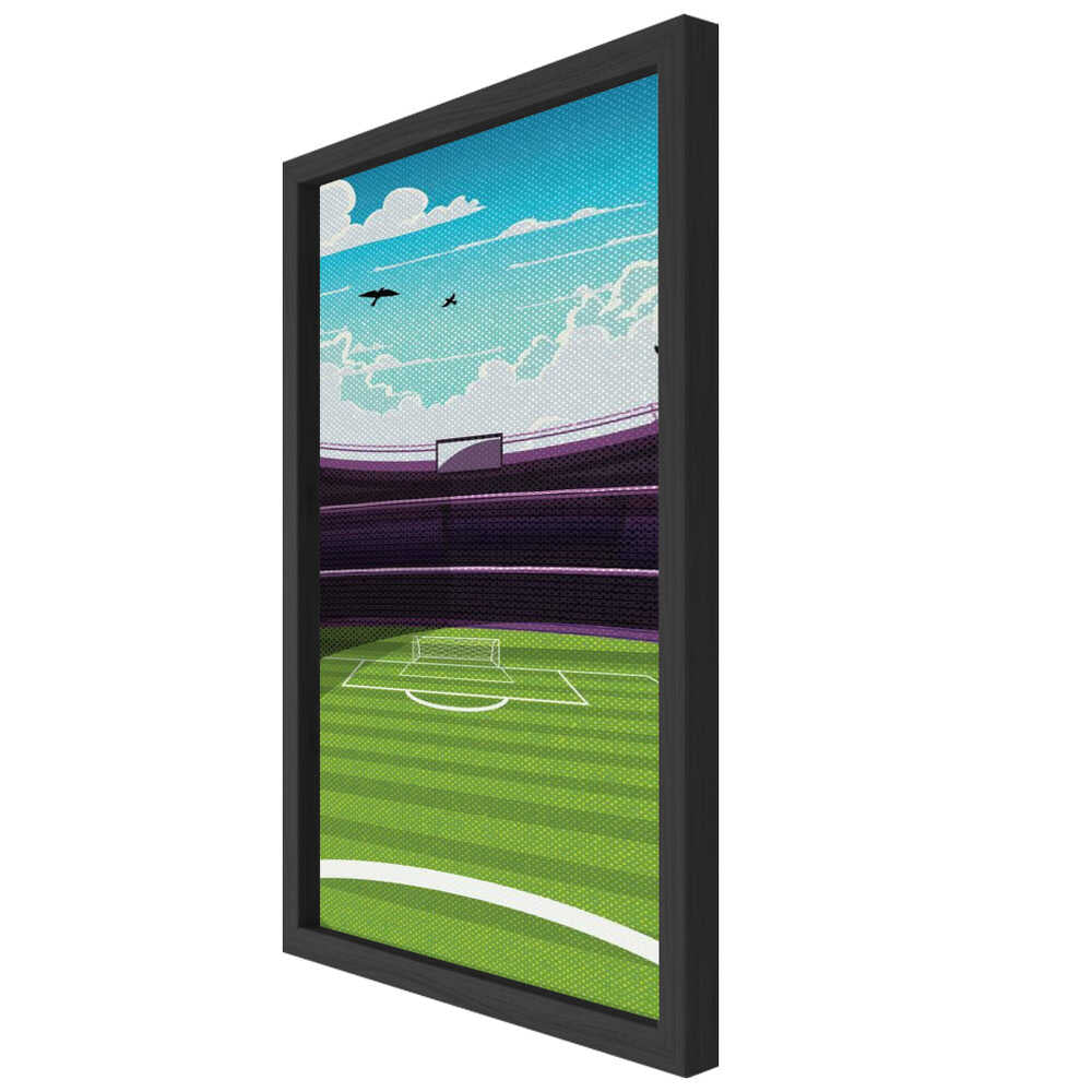 Stadium Dreams Football Metal Wall Art