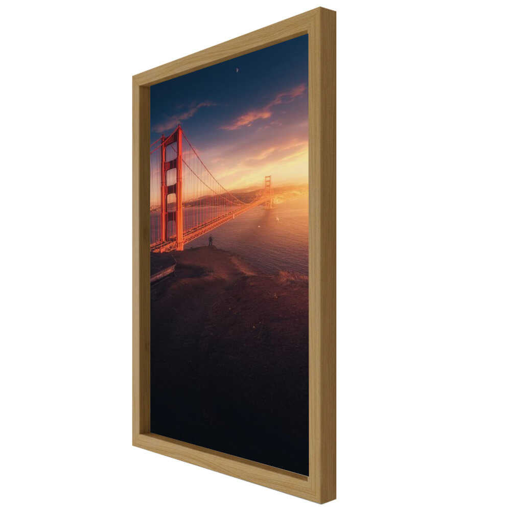 Edge of the Bay – Golden Gate Bridge City Metal Wall Art