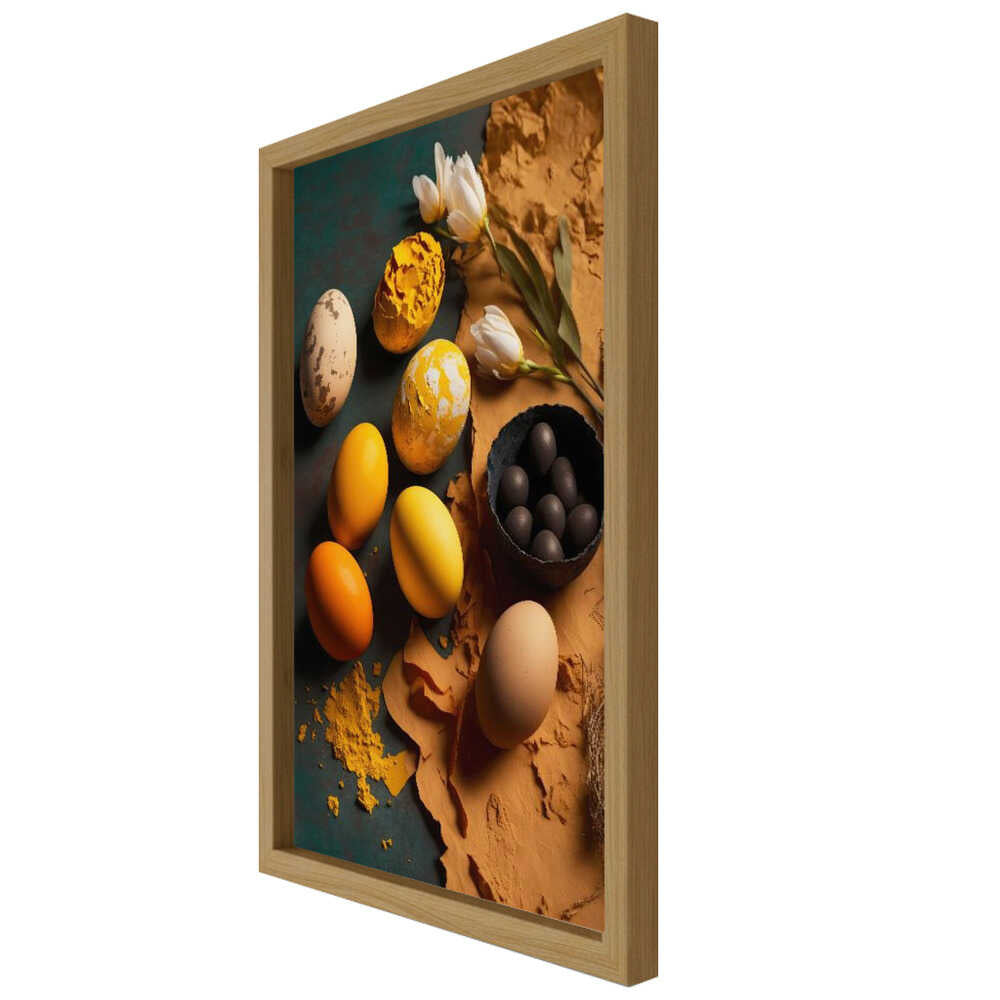 Spring Awakening Egg Art Metal Wall Art"