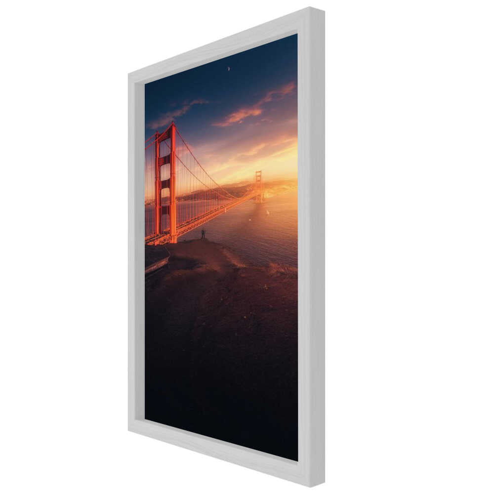 Edge of the Bay – Golden Gate Bridge City Metal Wall Art