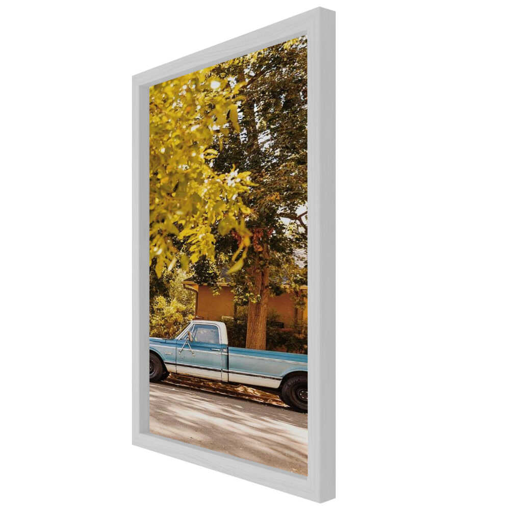 Retro Drive – Nostalgic Truck Metal Wall Art