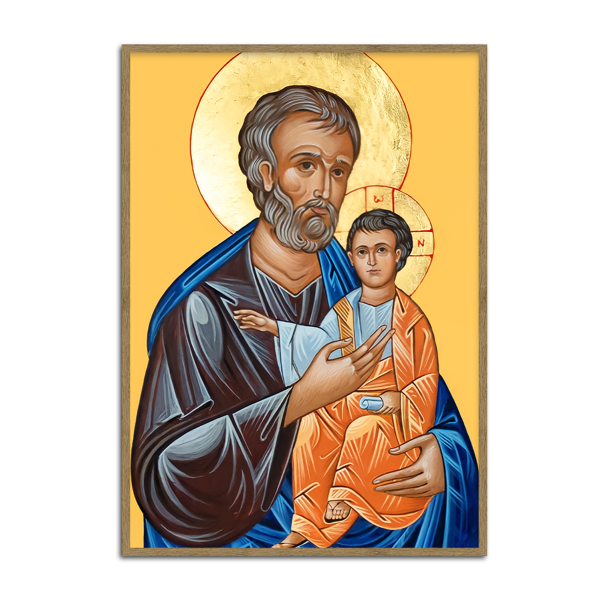 Saint Joseph 4 HD Metal Wall Art