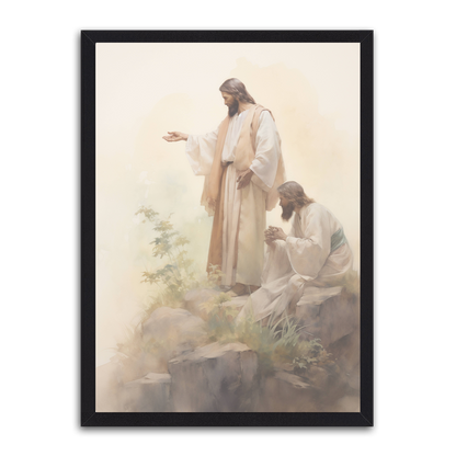 The Transfiguration of Jesus HD Metal Wall Art