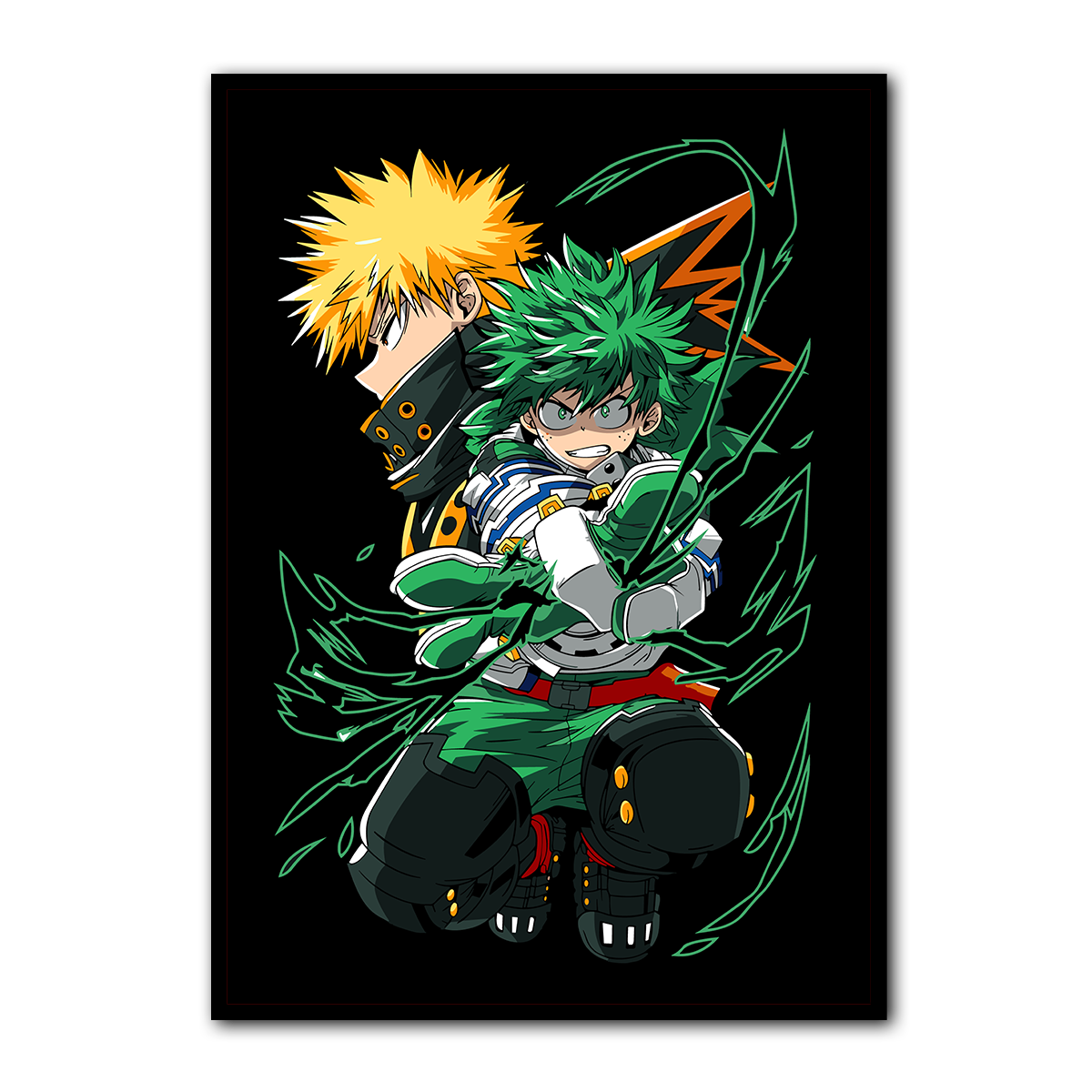 Hero Rivalry Metal Metal Wall Art