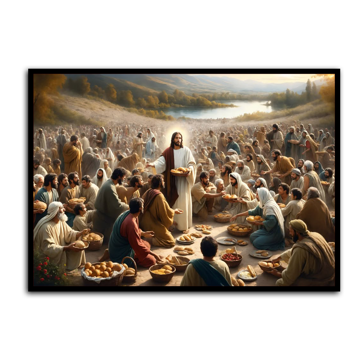 “Bread of Life” – Biblical Metal  Wall Art