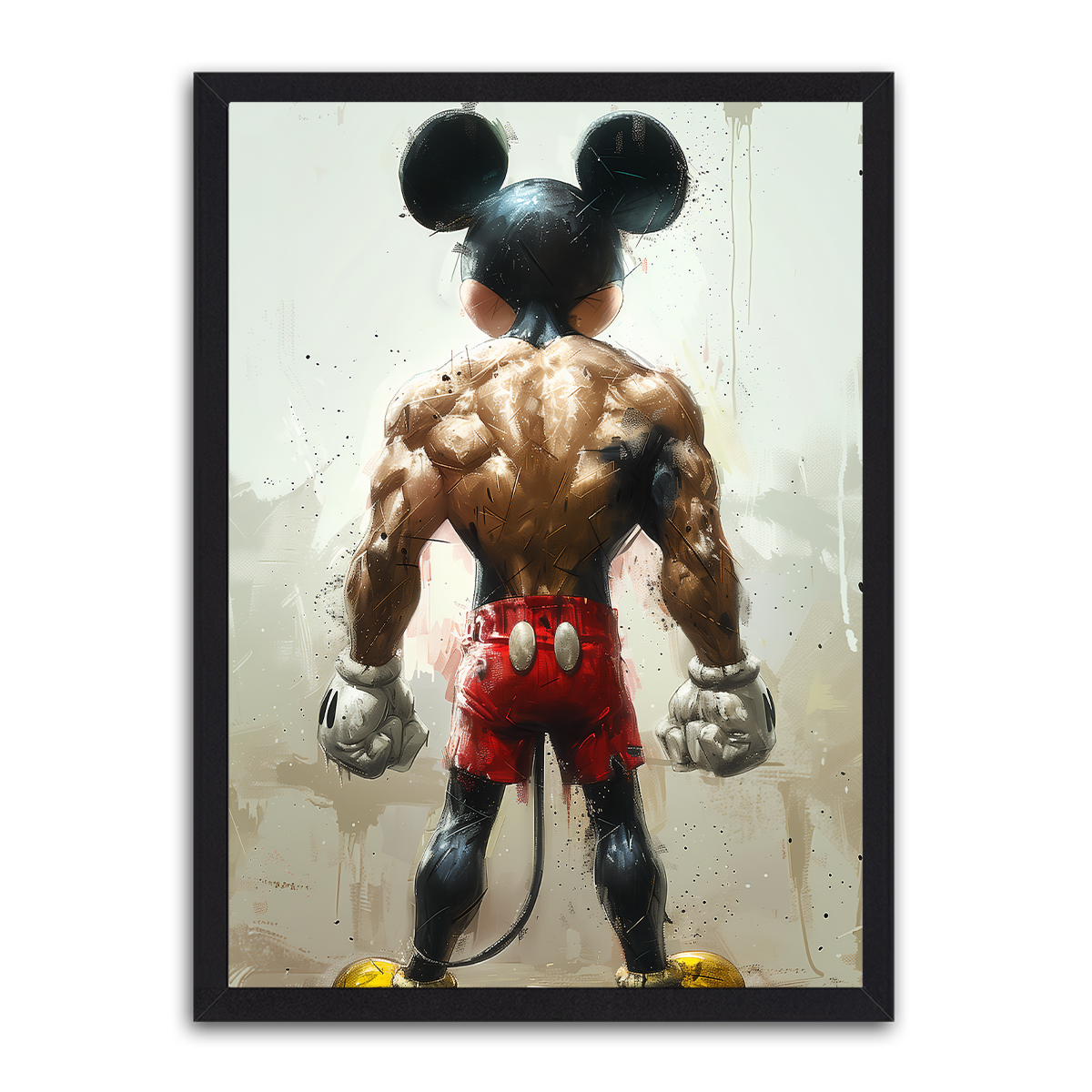 Classic Mickey: HD Metal Wall Art