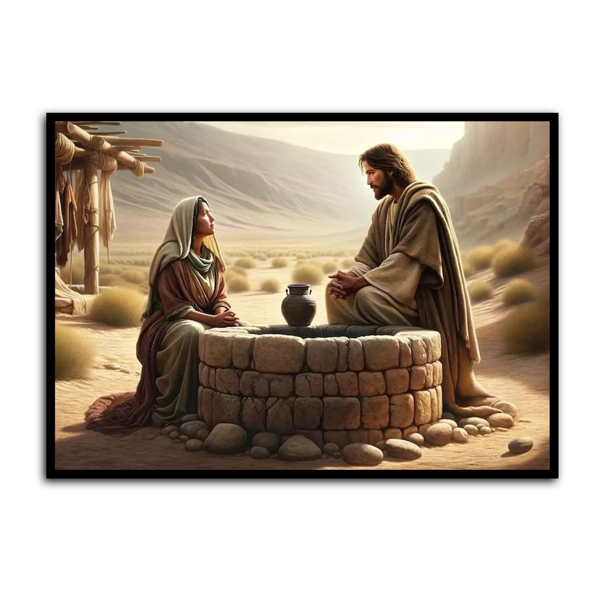 “The Well of Grace” – Christian Metal  Wall Art