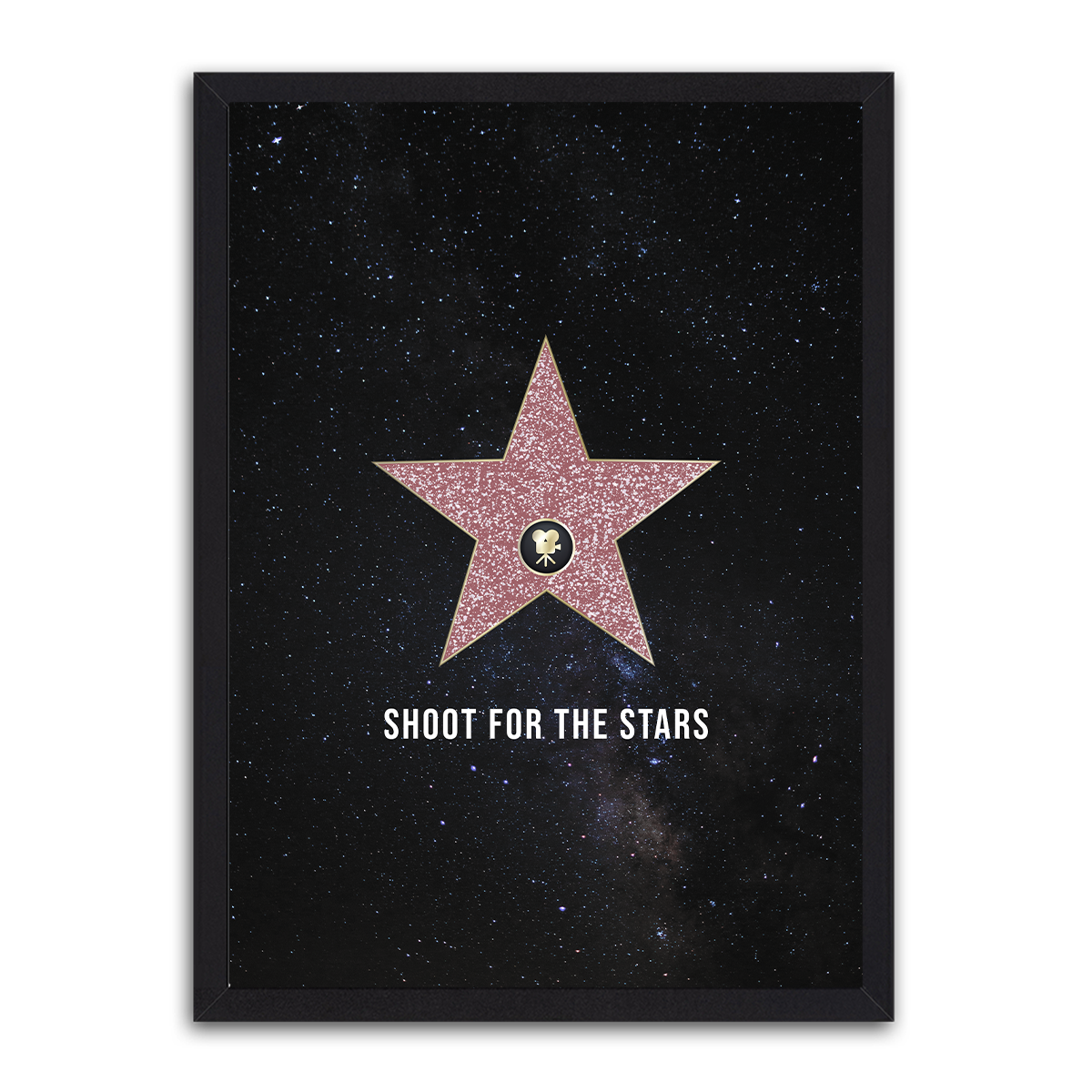 Shoot For Stars HD Metal Wall Art
