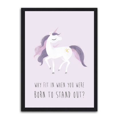 Born to Stand Out HD Metal Wall Art