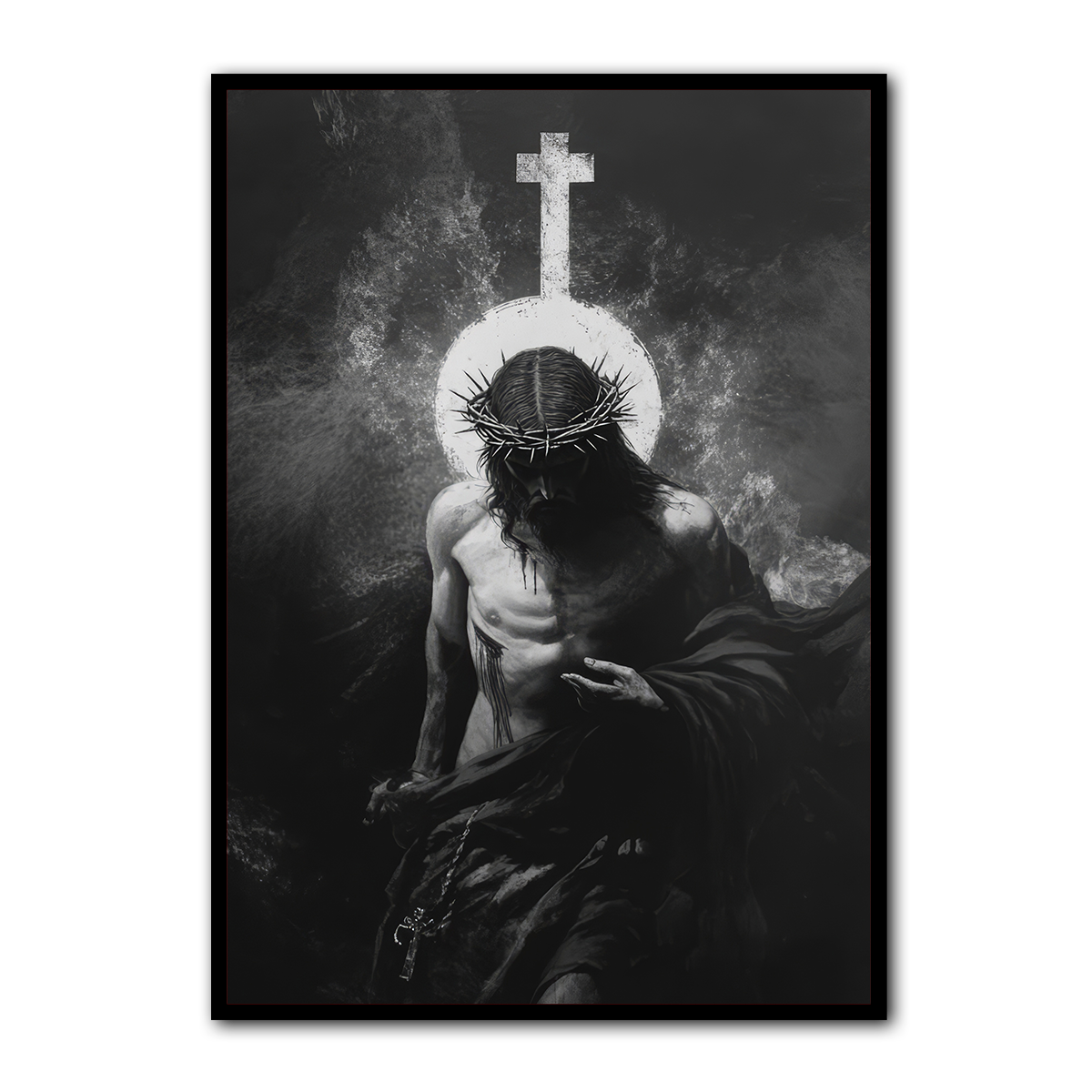 The Passion of Christ – Crown of Thorns  Metal Wall Art