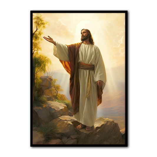 Christ The Way HD Metal Wall Art