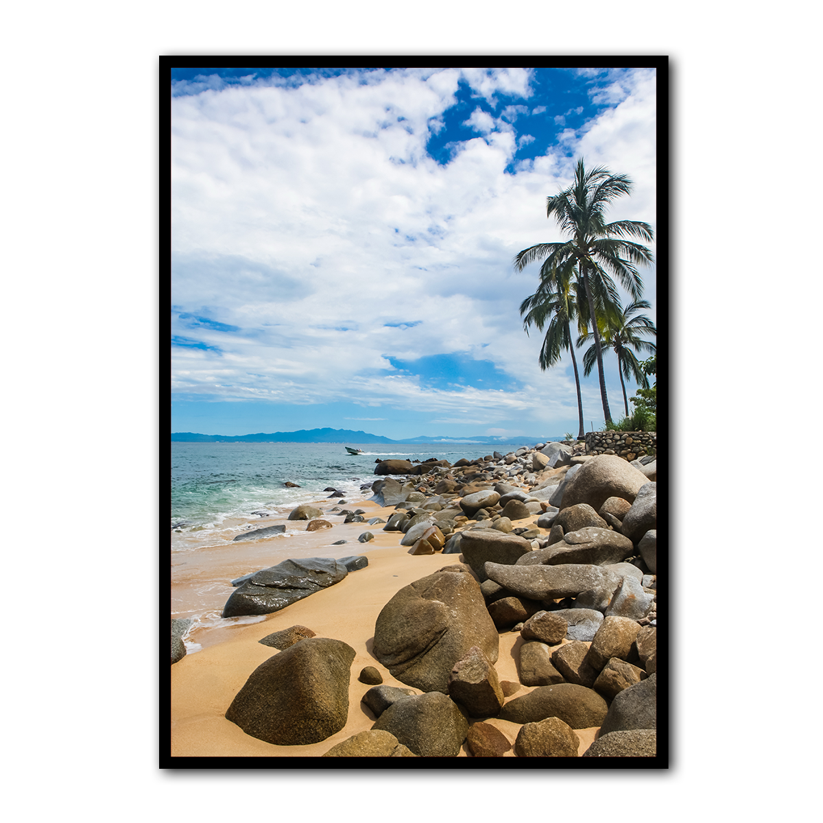 Tranquil Shores Beach Wall Art – HD Metal Wall Art