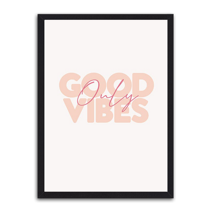 Good Vibes HD Metal Wall Art