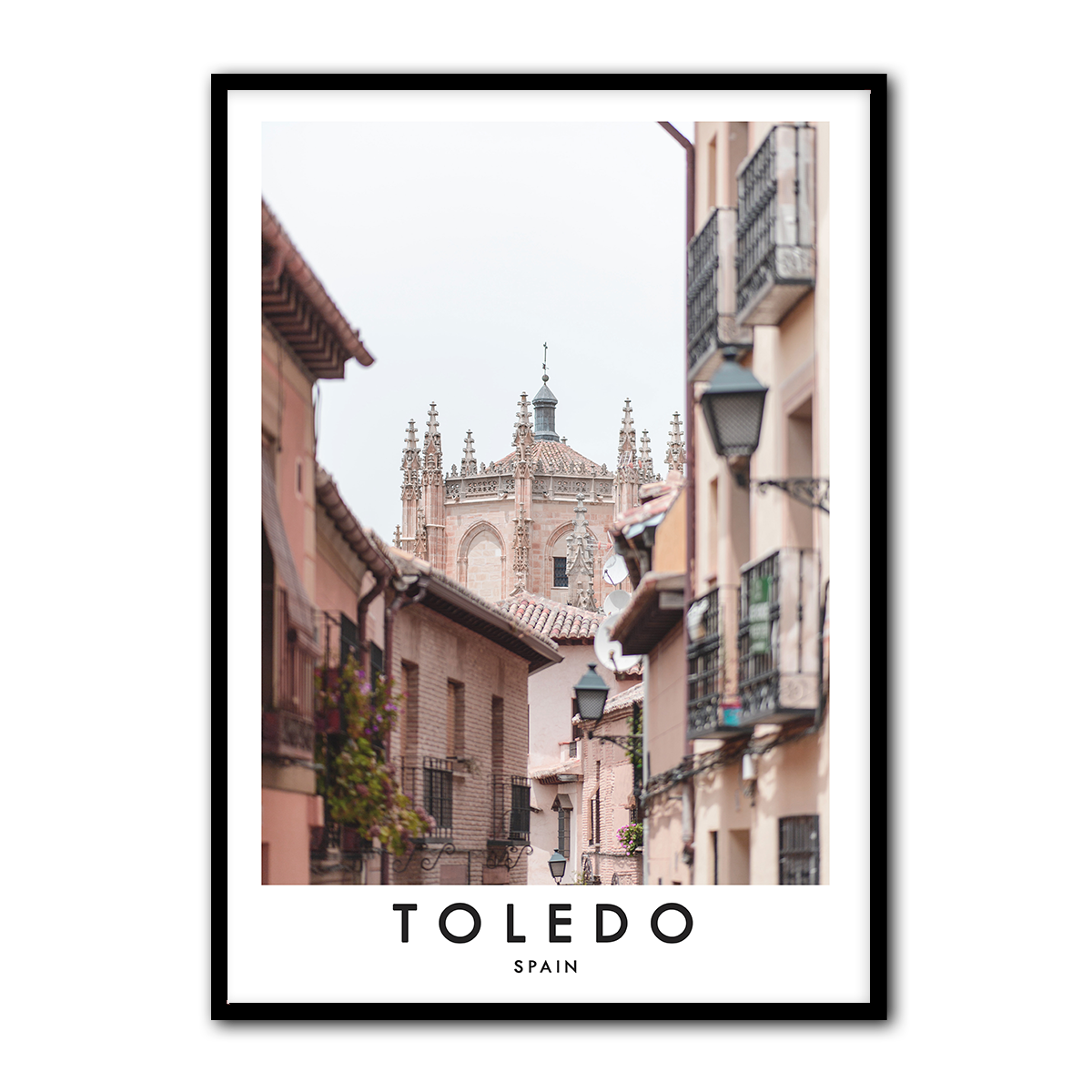 Toledo Spain  Metal Wall Art