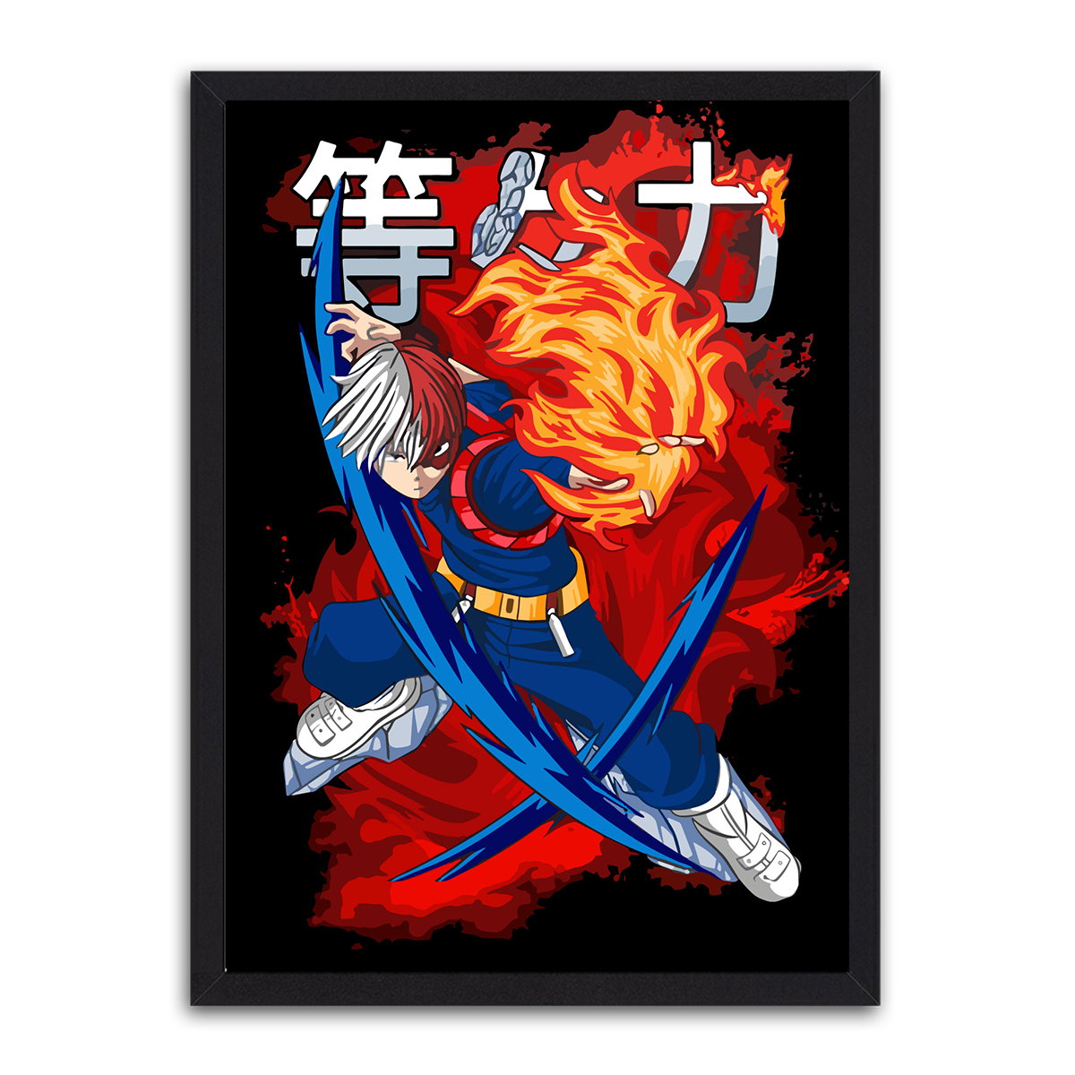 Shoto Todoroki HD Metal Wall Art