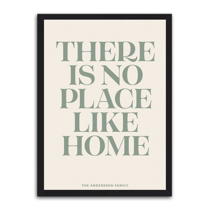 There is no Place Like HOME  HD Metal Wall Art