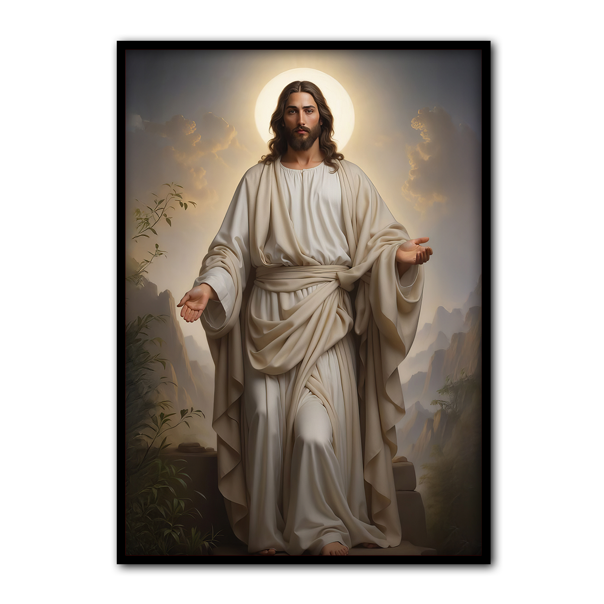 The Risen Lord – Jesus  Metal Wall Art