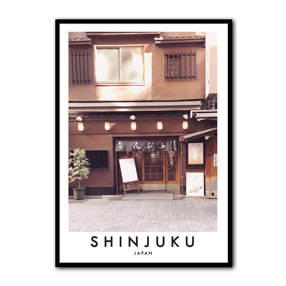 Shinjuku Japan Metal Wall Art