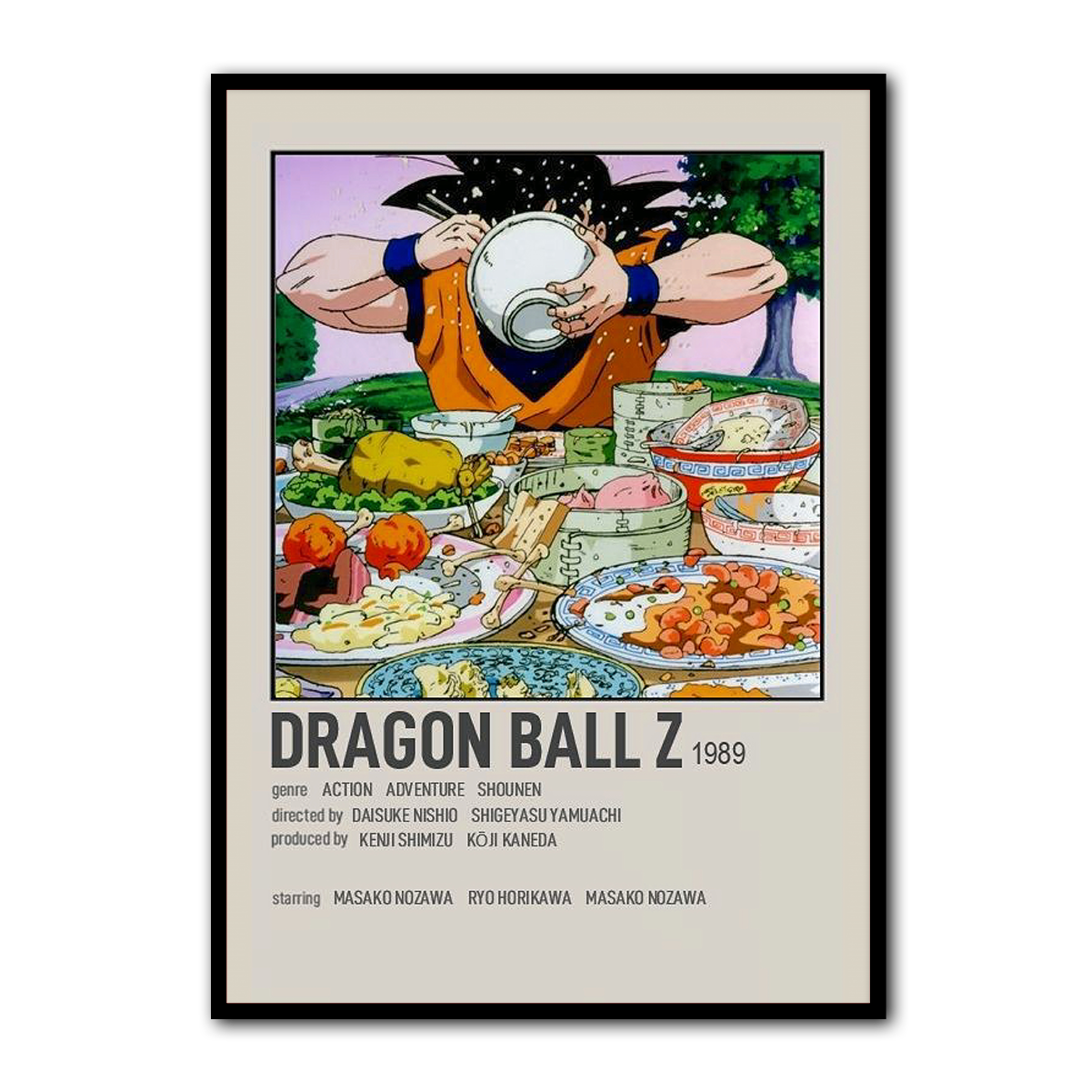 Dragon Ball Z  Metal Wall Art