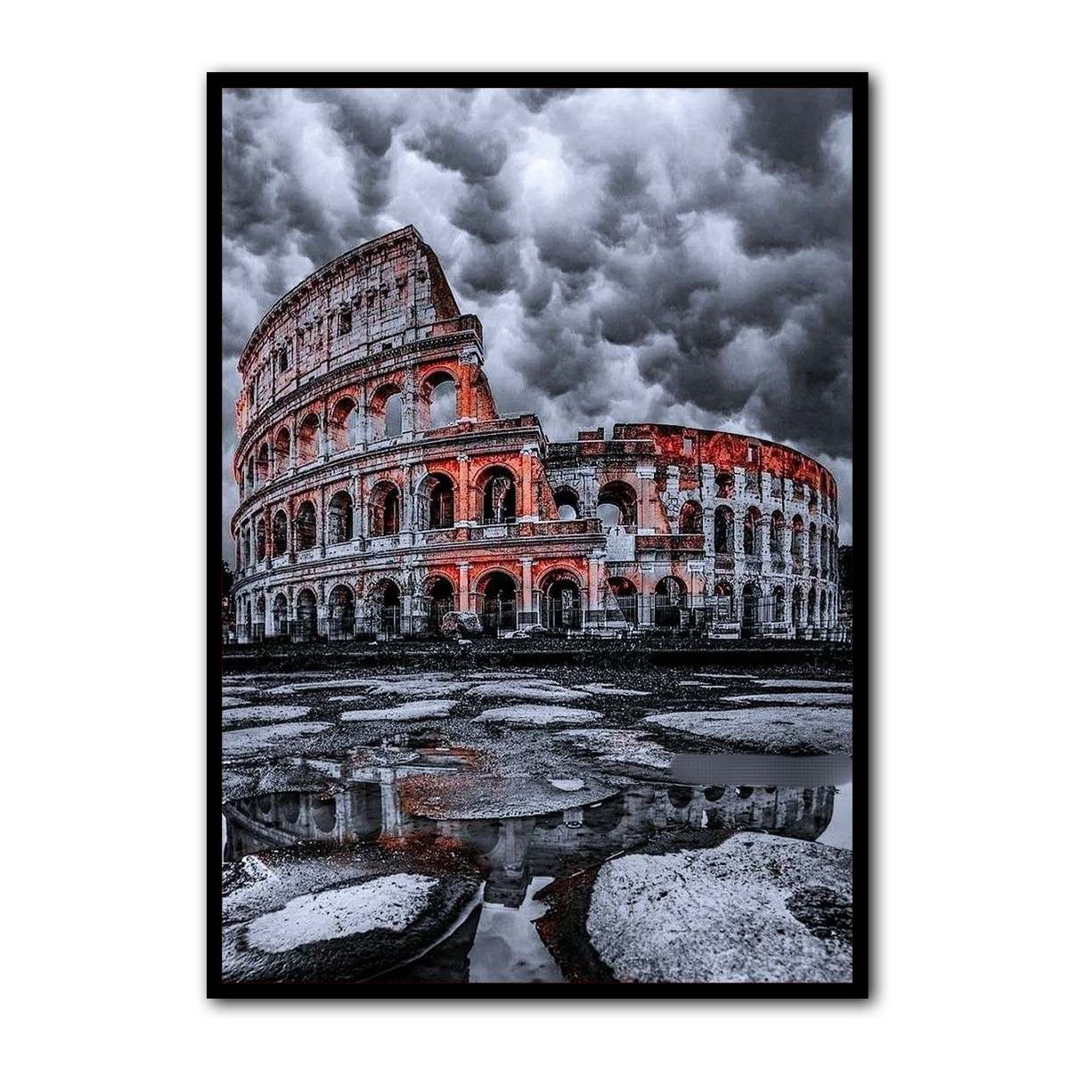 “Eternal Glory – The Colosseum” Travel  Metal Wall Art