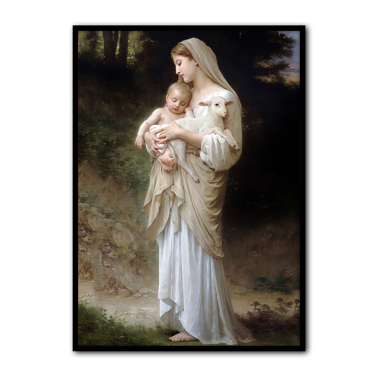 L'Innocence HD Metal Wall Art
