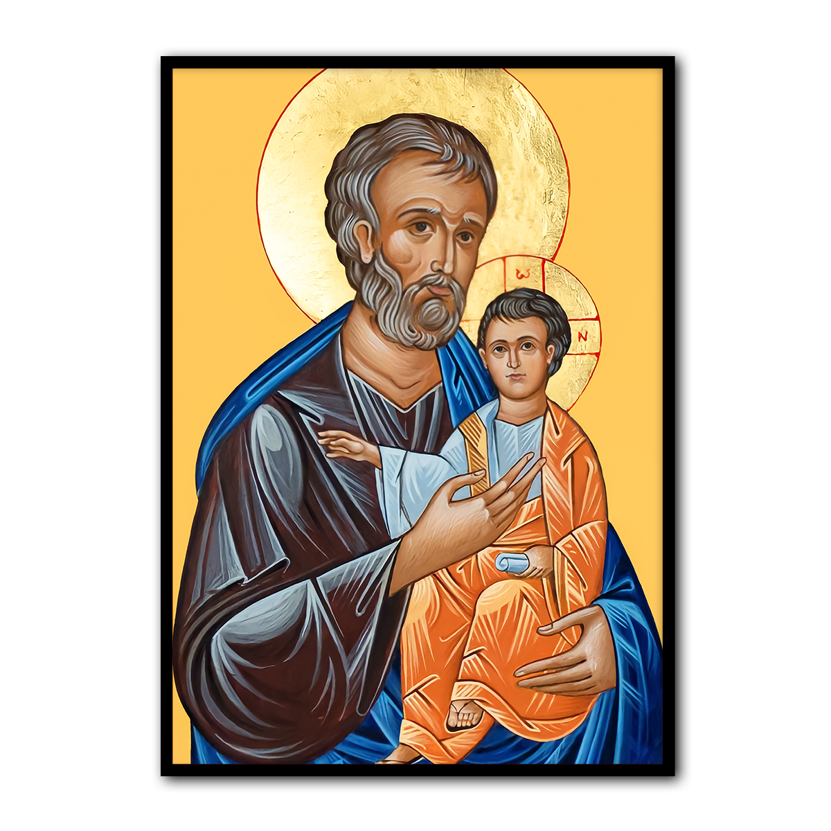 Saint Joseph 4 HD Metal Wall Art
