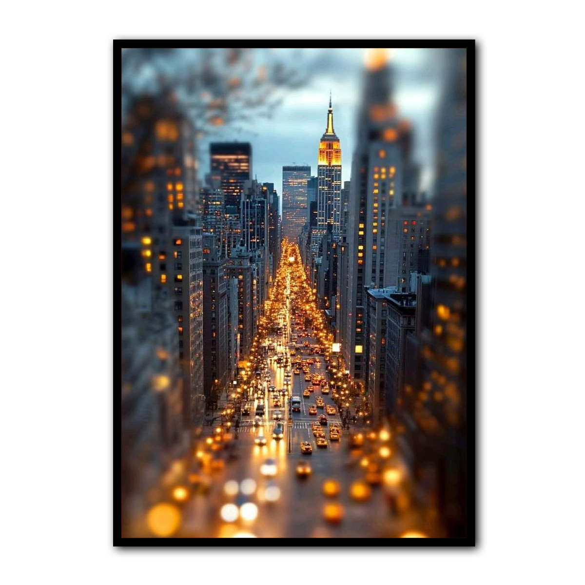 “City of Dreams” – New York Skyline  Metal Wall Art