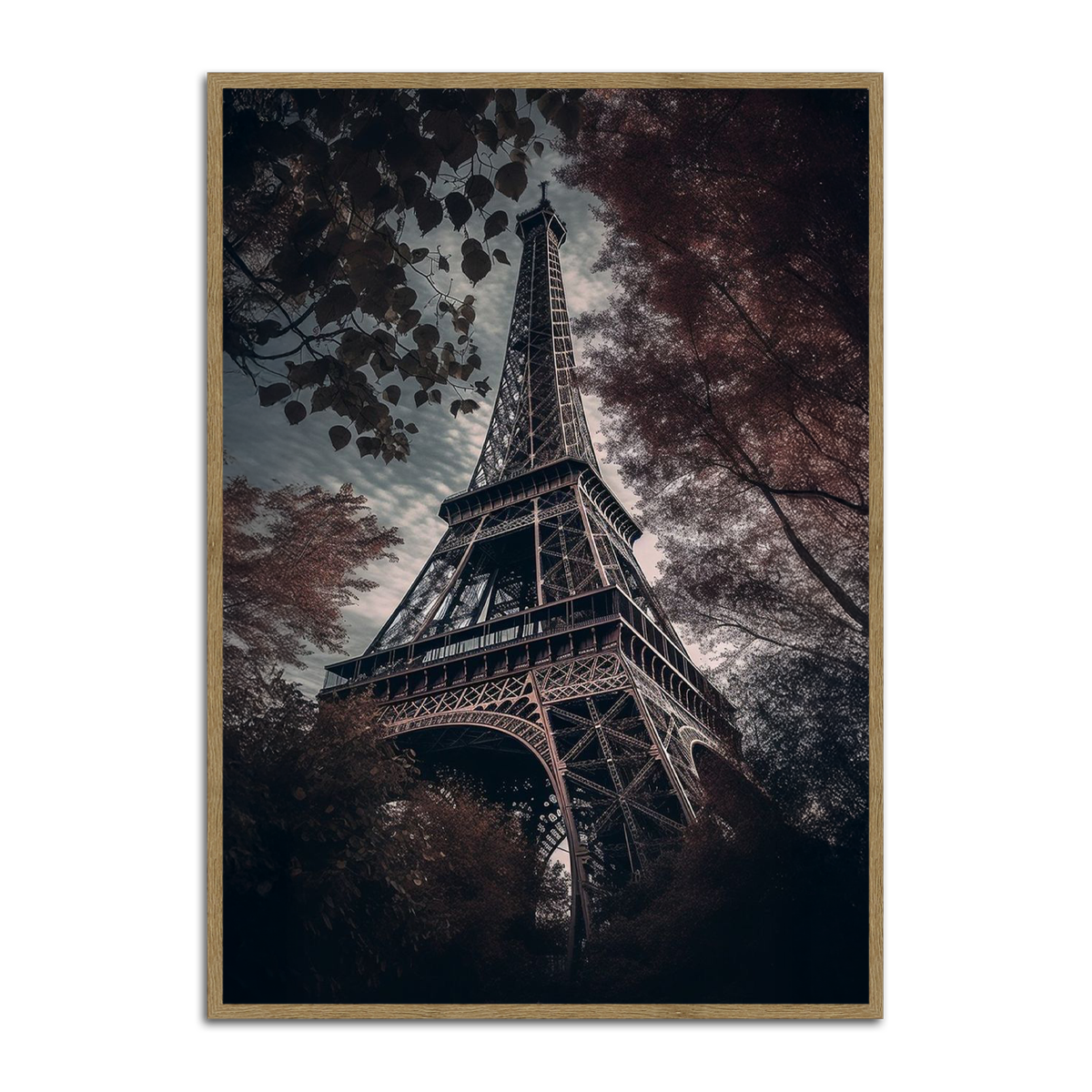 “Paris Majesty” – Eiffel Tower Metal  Wall Art