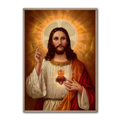 Eternal Grace: Sacred Heart Wall Art