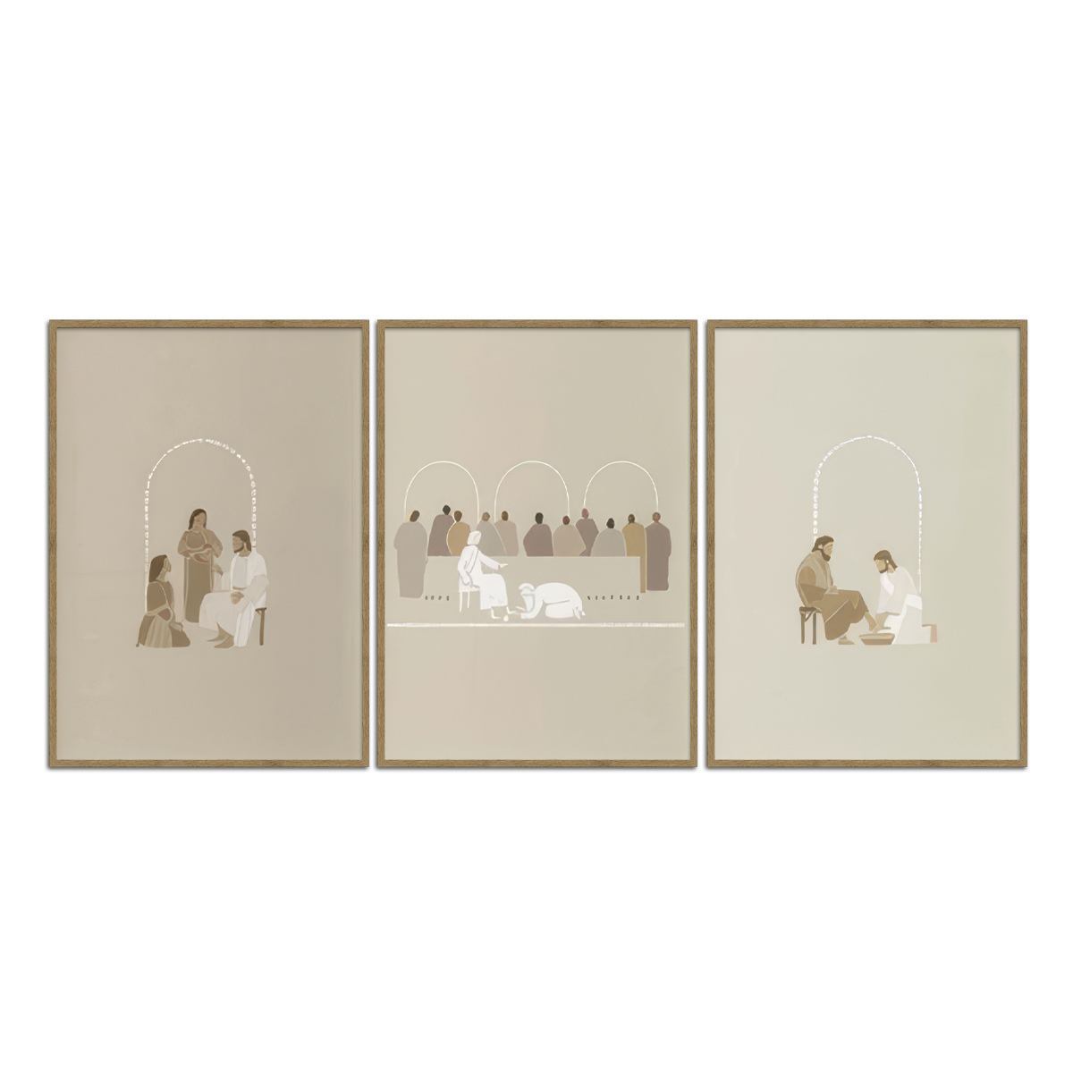 “Moments of Grace” – 3-Panel Christian Metal Wall Art