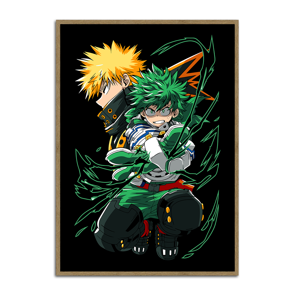 Hero Rivalry Metal Metal Wall Art