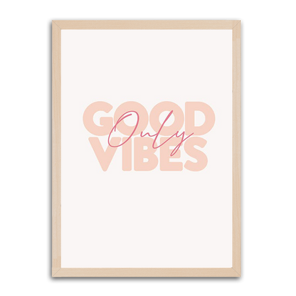 Good Vibes HD Metal Wall Art