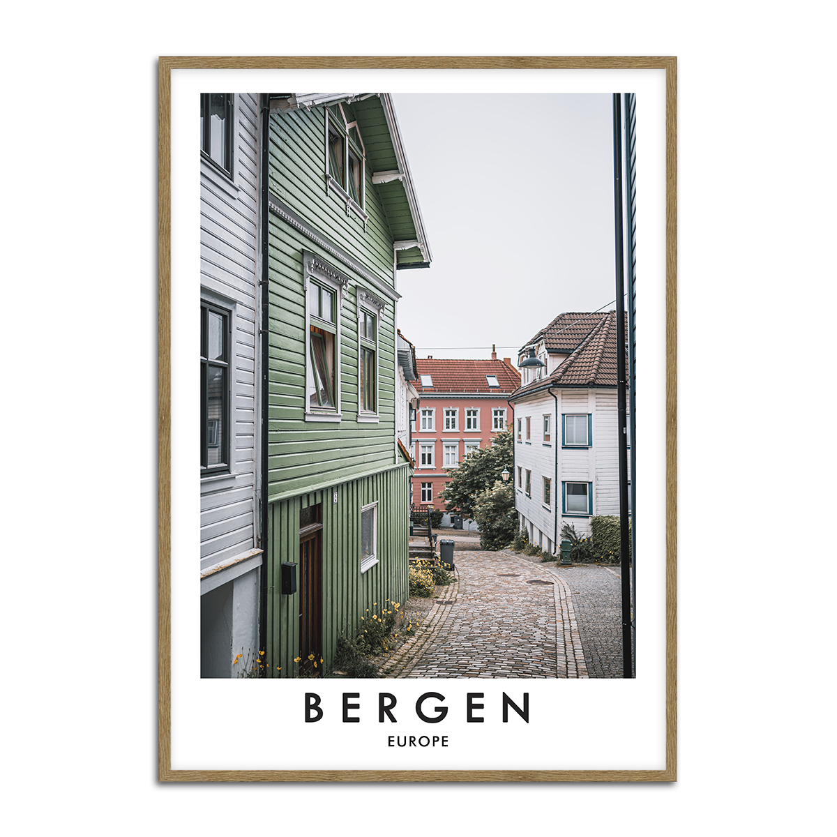 Bergen Europe Metal Wall Art