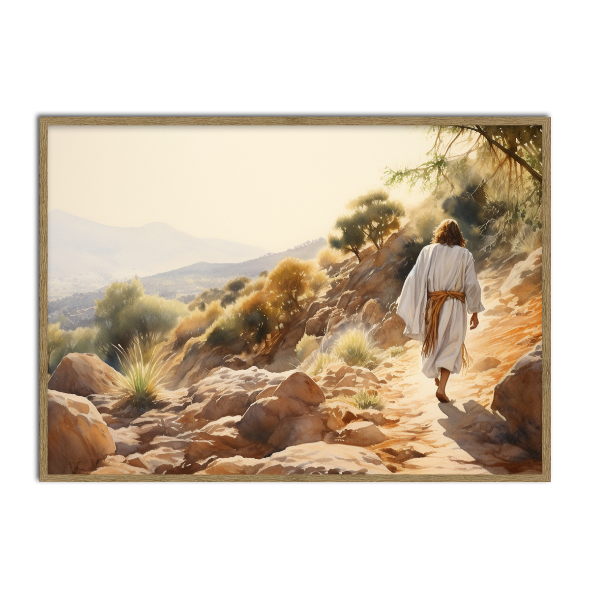 Walk with Faith – HD Metal Christian Wall Art