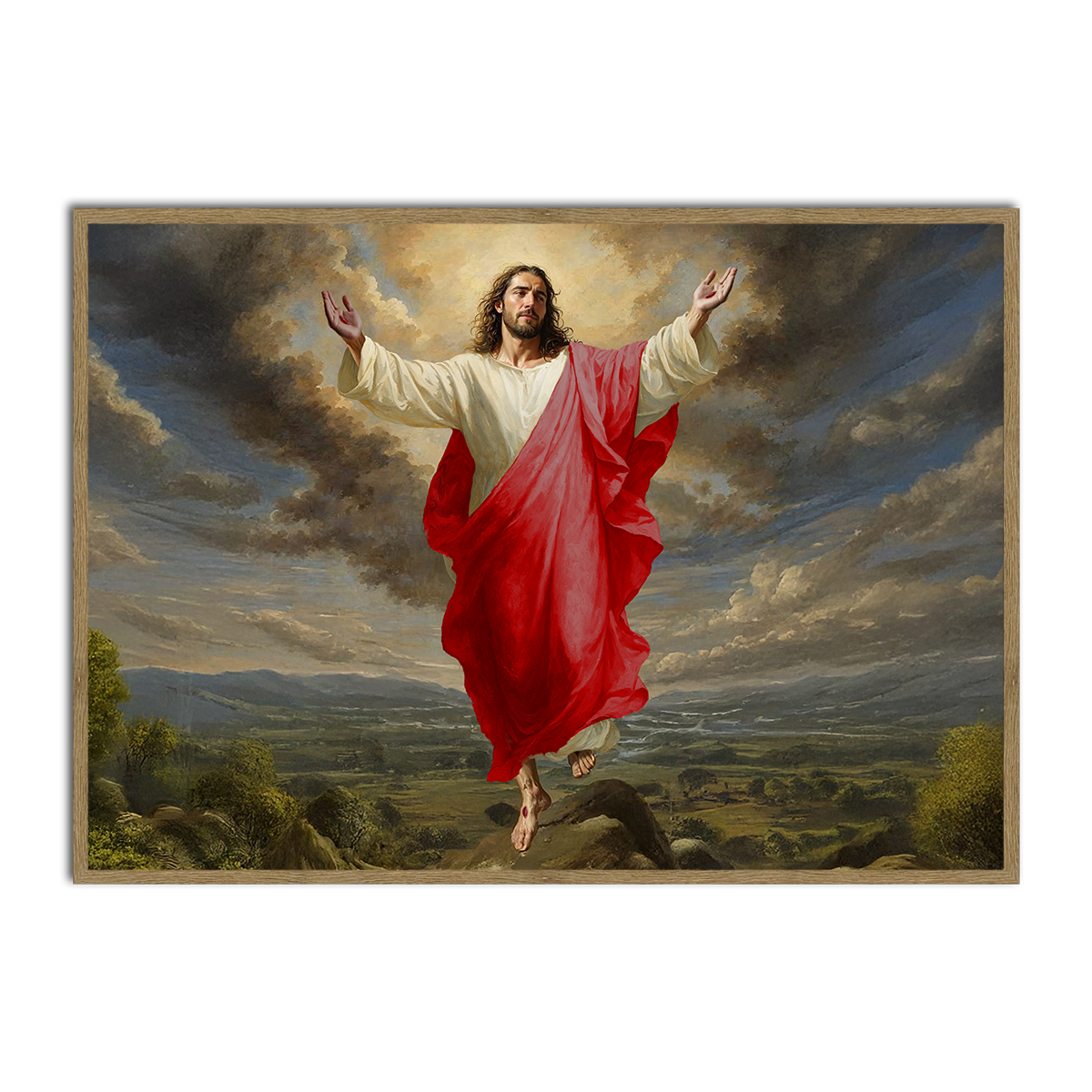 “He Is Risen” – Inspirational Christian  Metal Wall Art